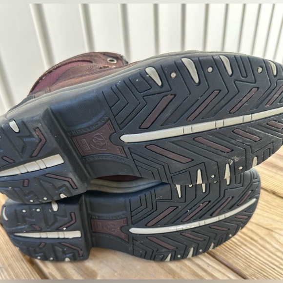 Women’s Ariat Terrain Cordovan Leather Trail Riding Boots Size 7.5 - Picture 8 of 9